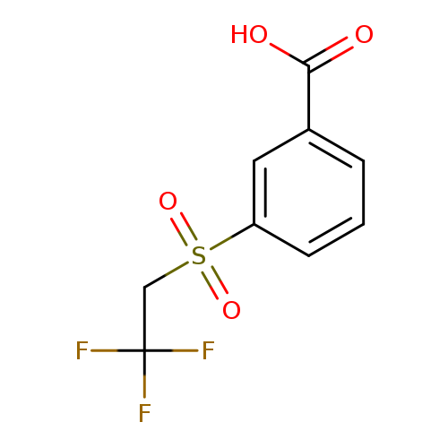3-(2,2,2-trifluoroethanesulfonyl)benzoic acid