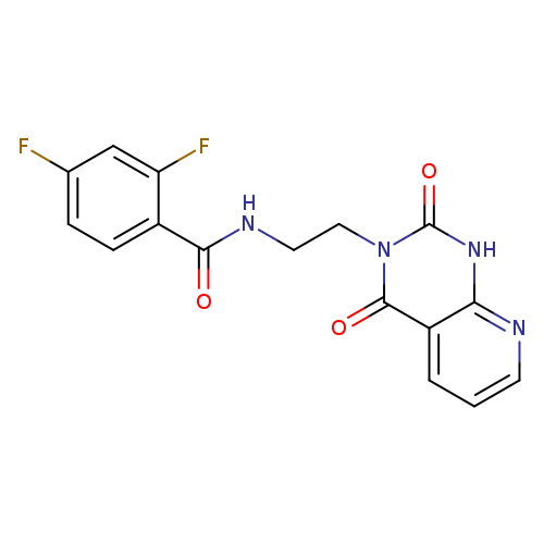 N-(2-{2,4-dioxo-1H,2H,3H,4H-pyrido[2,3-d]pyrimidin-3-yl}ethyl)-2,4-difluorobenzamide