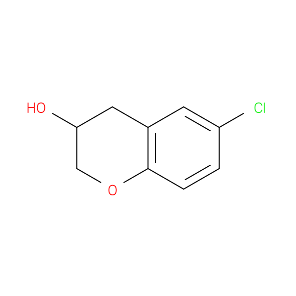 2H-1-Benzopyran-3-ol, 6-chloro-3,4-dihydro-