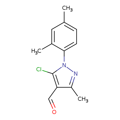 5-chloro-1-(2,4-dimethylphenyl)-3-methyl-1H-pyrazole-4-carbaldehyde