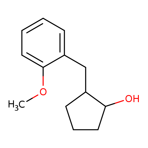 2-[(2-Methoxyphenyl)methyl]cyclopentan-1-ol