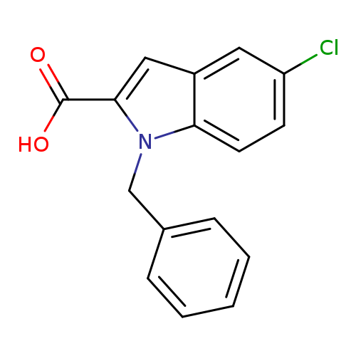 1-benzyl-5-chloro-1H-indole-2-carboxylicacid