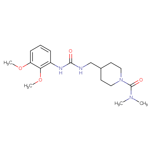4-({[(2,3-dimethoxyphenyl)carbamoyl]amino}methyl)-N,N-dimethylpiperidine-1-carboxamide