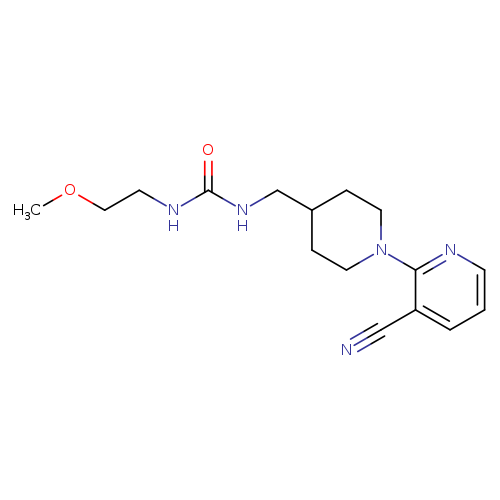 1-{[1-(3-cyanopyridin-2-yl)piperidin-4-yl]methyl}-3-(2-methoxyethyl)urea