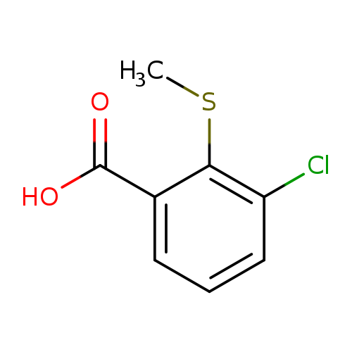 3-chloro-2-(methylthio)benzoic acid
