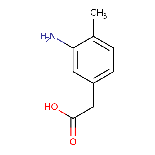 2-(3-amino-4-methylphenyl)acetic acid