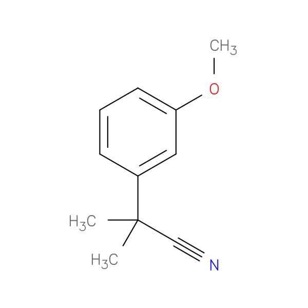 2-(3-Methoxyphenyl)-2-methylpropanenitrile