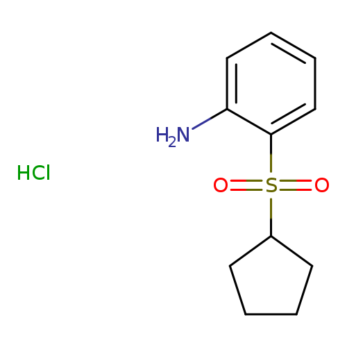 2-(Cyclopentanesulfonyl)aniline, HCl