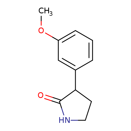 3-(3-methoxyphenyl)pyrrolidin-2-one