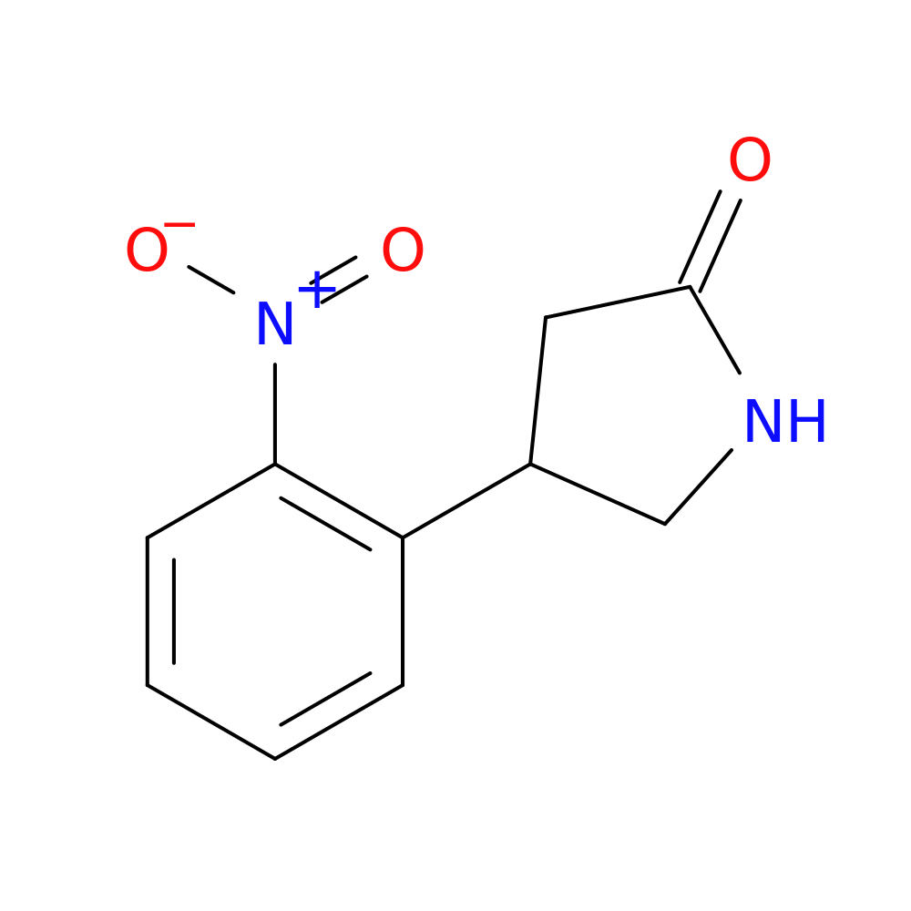 4-(2-nitrophenyl)pyrrolidin-2-one