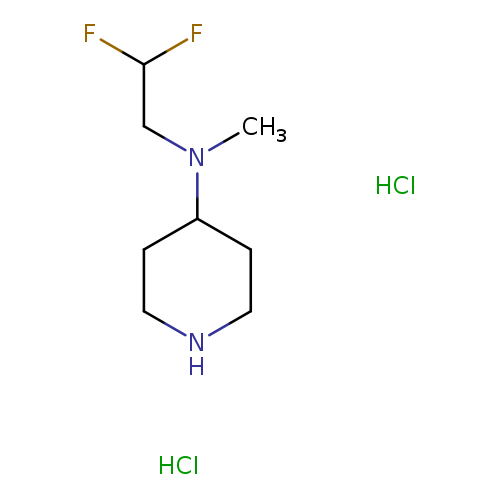 N-(2,2-Difluoroethyl)-n-methylpiperidin-4-amine dihydrochloride