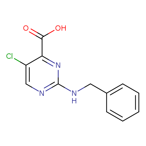 2-(benzylamino)-5-chloropyrimidine-4-carboxylic acid