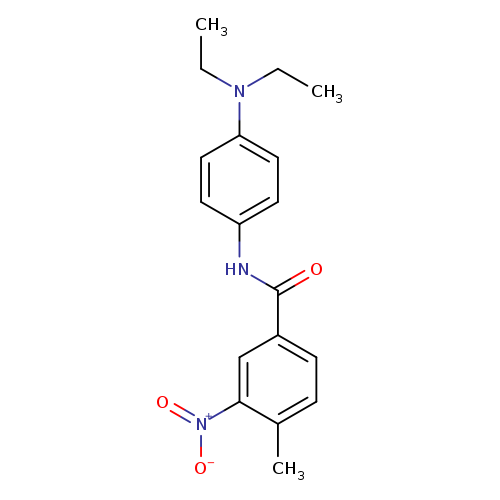 N-[4-(diethylamino)phenyl]-4-methyl-3-nitrobenzamide