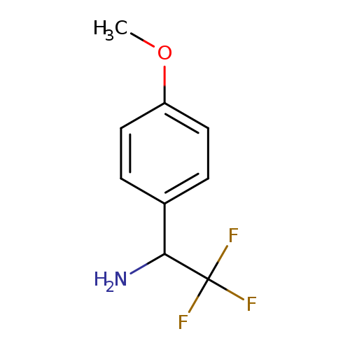 Benzenemethanamine, 4-methoxy-α-(trifluoromethyl)-
