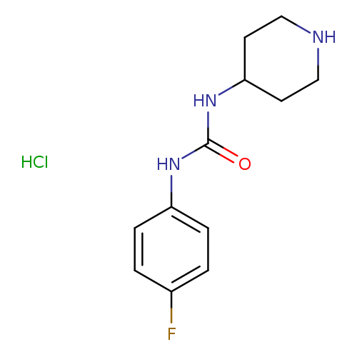 1-(4-Fluorophenyl)-3-(piperidin-4-yl)urea hydrochloride