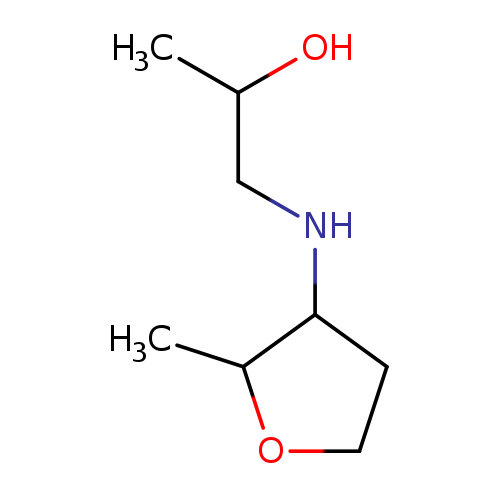 1-[(2-methyloxolan-3-yl)amino]propan-2-ol