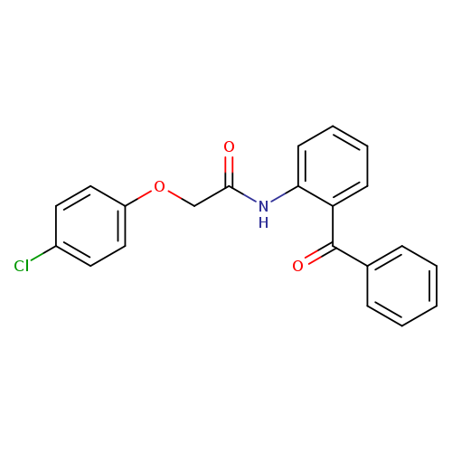 N-(2-benzoylphenyl)-2-(4-chlorophenoxy)acetamide