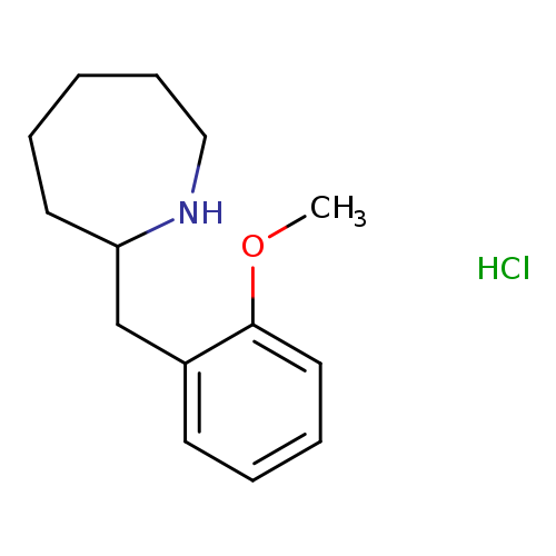 2-[(2-methoxyphenyl)methyl]azepanehydrochloride