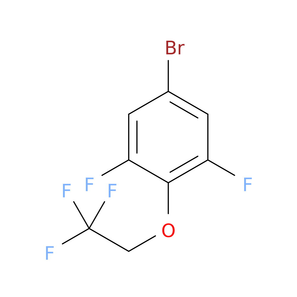 5-Bromo-1,3-difluoro-2-(2,2,2-trifluoroethoxy)benzene