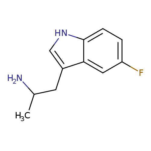 5-fluoro-alpha-methyltryptamine