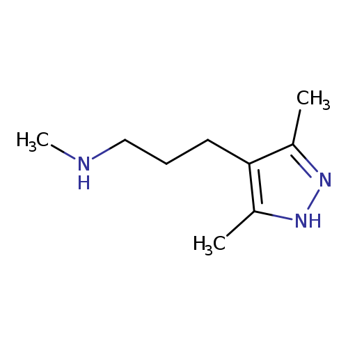 3-(3,5-Dimethyl-1H-pyrazol-4-yl)-N-methylpropan-1-amine