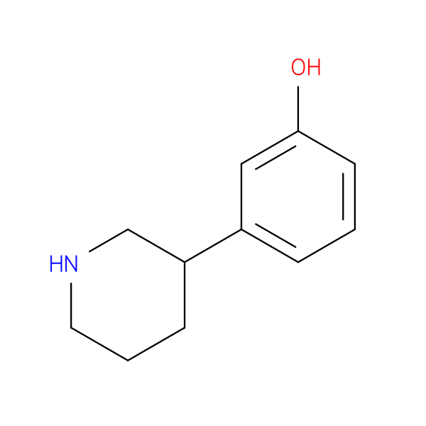 Phenol, 3-(3-piperidinyl)-