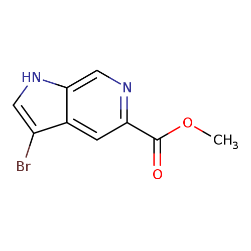 methyl 3-bromo-1H-pyrrolo[2,3-c]pyridine-5-carboxylate