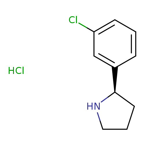 (R)-2-(3-Chlorophenyl)pyrrolidine hydrochloride