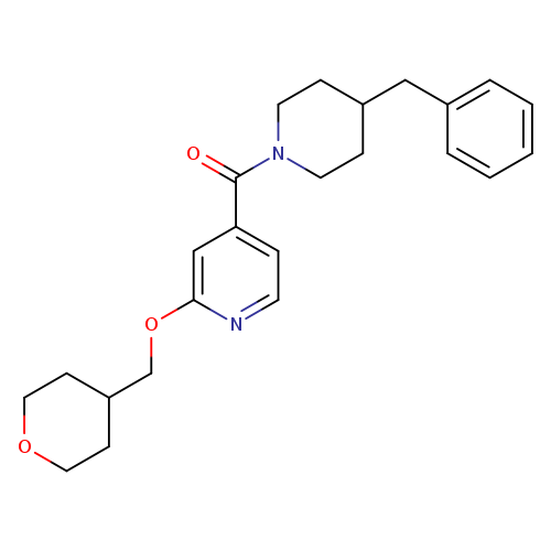 4-(4-benzylpiperidine-1-carbonyl)-2-[(oxan-4-yl)methoxy]pyridine