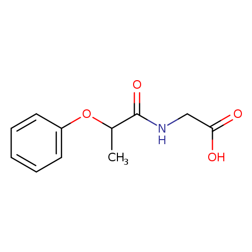2-(2-phenoxypropanamido)acetic acid