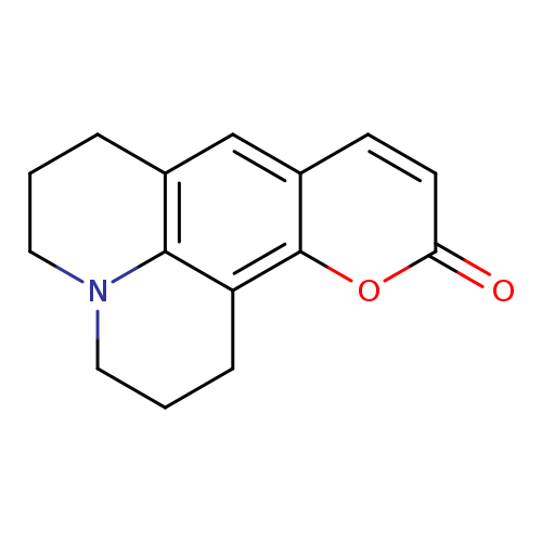 2,3,5,6-1H,4H-Tetrahydroquinolizino[9,9a,1-gh]coumarin