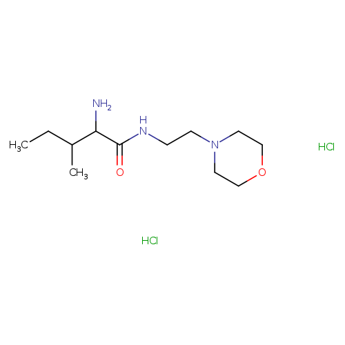 2-Amino-3-methyl-N-[2-(morpholin-4-yl)ethyl]pentanamide dihydrochloride