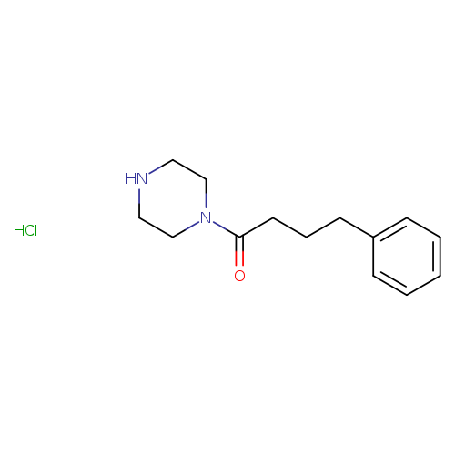 4-phenyl-1-(piperazin-1-yl)butan-1-one hydrochloride