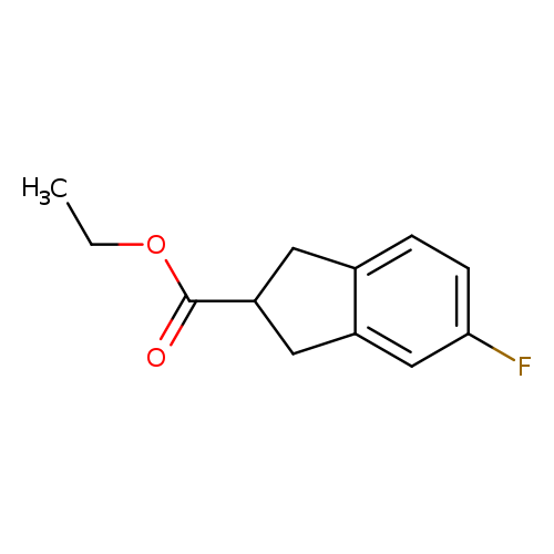 Ethyl 5-fluoro-2,3-dihydro-1H-indene-2-carboxylate