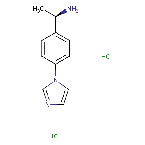 (1R)-1-[4-(1H-imidazol-1-yl)phenyl]ethan-1-amine dihydrochloride