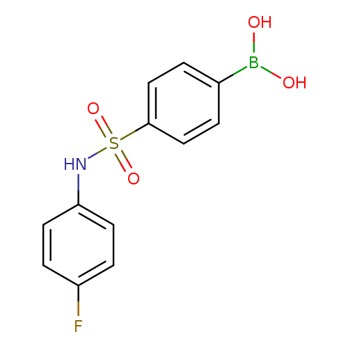 N-(4-Fluorophenyl) 4-boronobenzenesulfonamide