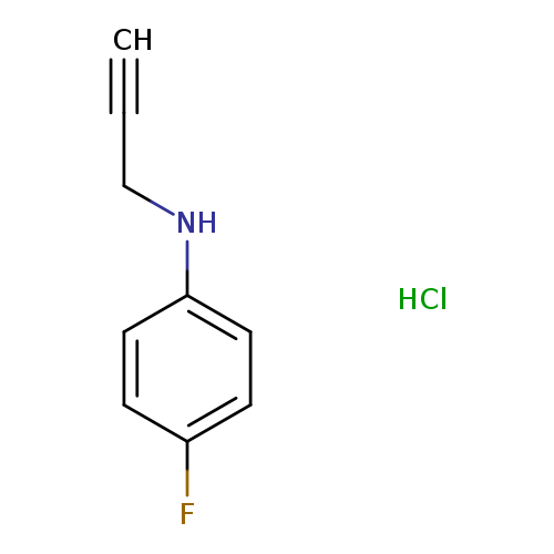4-fluoro-N-(prop-2-yn-1-yl)aniline hydrochloride