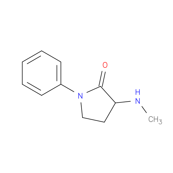 3-(Methylamino)-1-phenylpyrrolidin-2-one