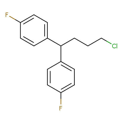 1-[4-chloro-1-(4-fluorophenyl)butyl]-4-fluorobenzene
