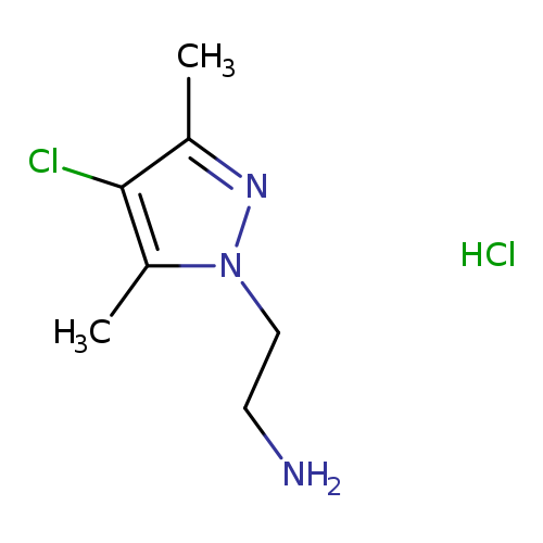 2-(4-Chloro-3,5-dimethyl-1H-pyrazol-1-yl)ethanamine hydrochloride