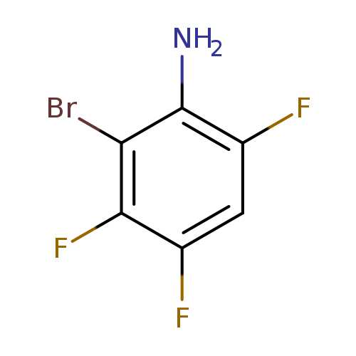 Benzenamine, 2-bromo-3,4,6-trifluoro-
