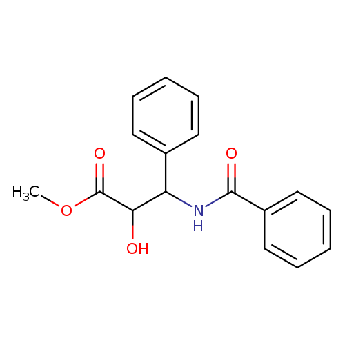 Benzenepropanoic acid, b-(benzoylamino)-a-hydroxy-, methyl ester,(aR,bS)-