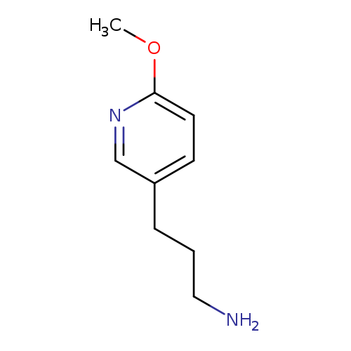 3-(6-methoxypyridin-3-yl)propan-1-amine