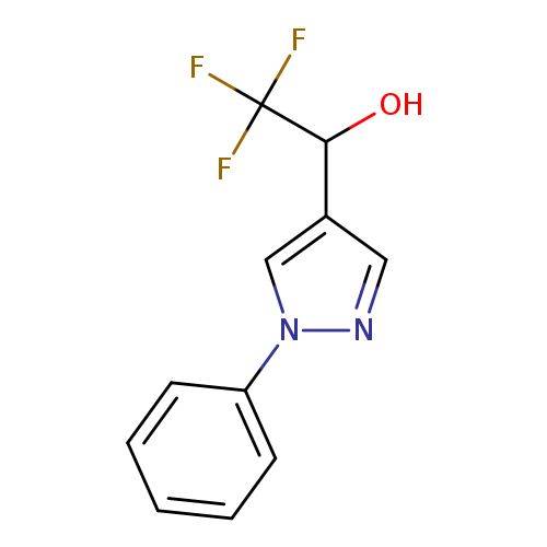 2,2,2-trifluoro-1-(1-phenyl-1H-pyrazol-4-yl)ethan-1-ol