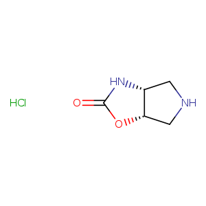 cis-3,3a,4,5,6,6a-hexahydropyrrolo[3,4-d]oxazol-2-one;hydrochloride