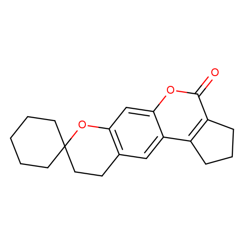 2',3',9',10'-tetrahydrospiro[cyclohexane-1,8'-cyclopenta[c]pyrano[3,2-g]chromen]-4'(1'H)-one