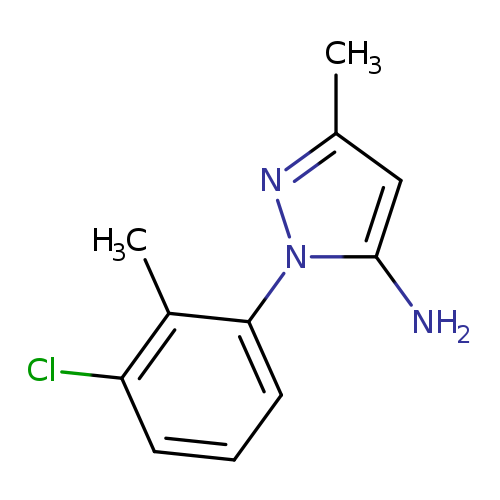 1-(3-Chloro-2-methylphenyl)-3-methyl-1h-pyrazol-5-amine