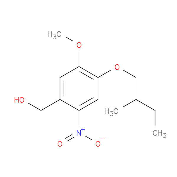 [5-methoxy-4-(2-methylbutoxy)-2-nitrophenyl]methanol