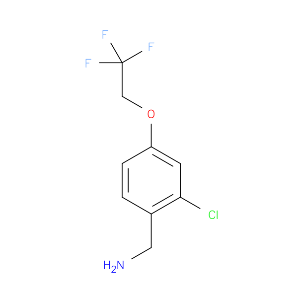 2-Chloro-4-(2,2,2-trifluoro-ethoxy)-benzylamine