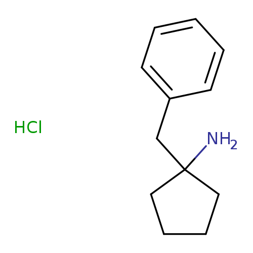 Cyclopentanamine, 1-(phenylmethyl)-, hydrochloride (1:1)